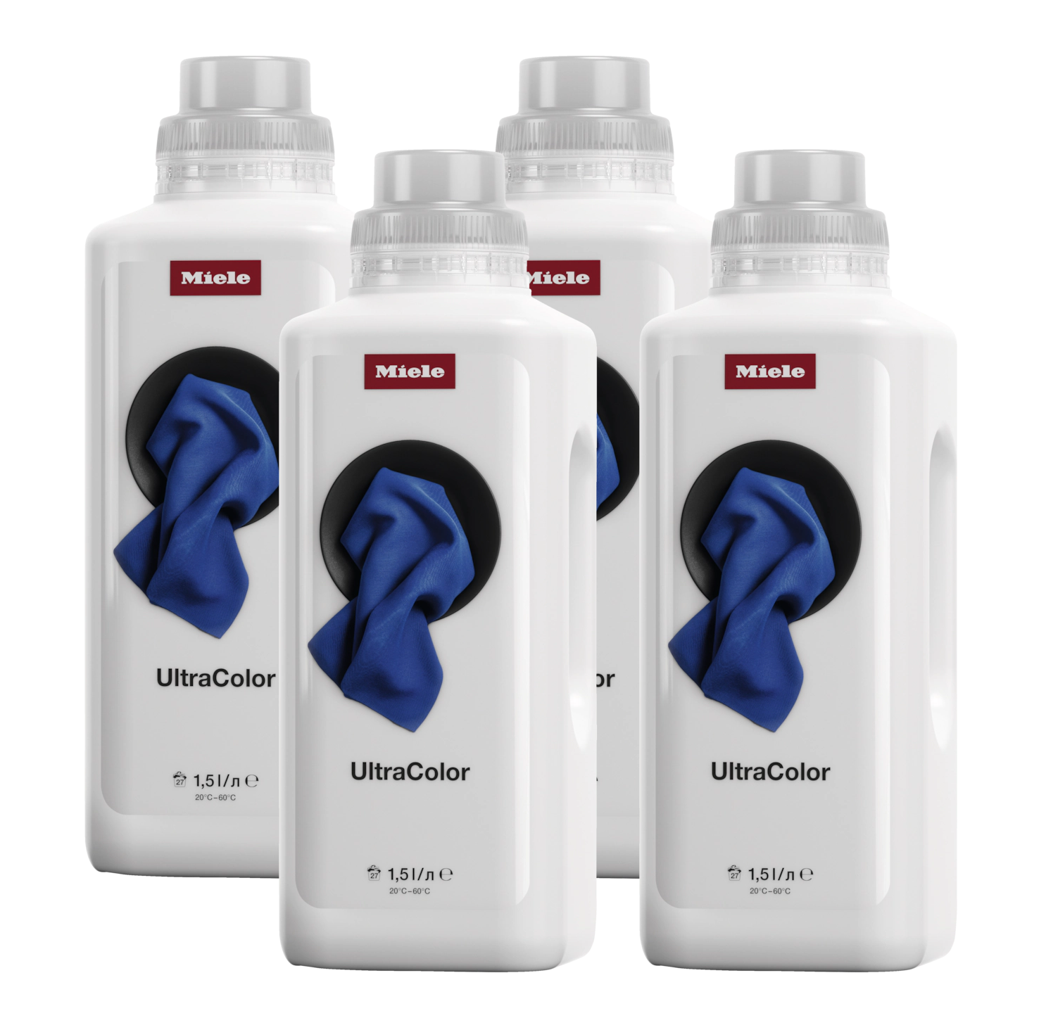 Набор для стирки цветного белья UltraColor Aqua WA UC 1501 L 1,5лх4 шт. Miele купить в Ставрополе | Всегда в наличии! | Артикул 12647690 | Официальный сайт