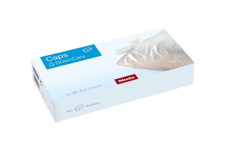 Средство для стирки изделий из пуха DownCare Caps,6 шт. Miele купить в Ставрополе | Всегда в наличии! | Артикул 10756350 | Официальный сайт