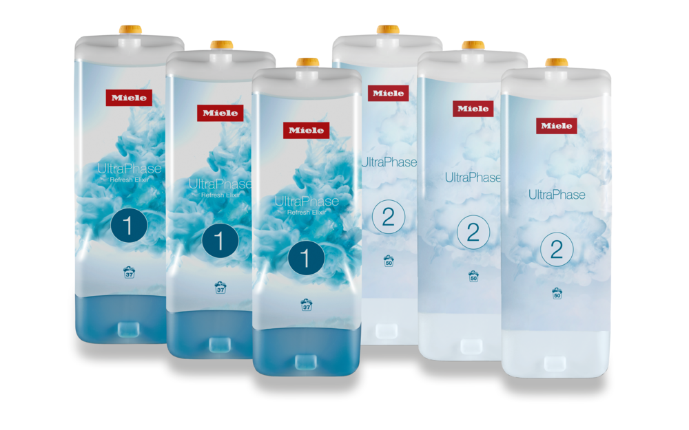 Набор картриджей для стирки UltraPhase Refresh Elixir (6 шт) Miele купить в Ставрополе | Всегда в наличии! | Артикул 11615140 | Официальный сайт