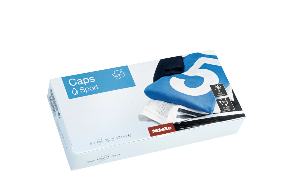 Средство для стирки спортивной одежды Sport Caps WA CSP 0603 L 6 шт. Miele купить в Ставрополе | Всегда в наличии! | Артикул 11703200 | Официальный сайт