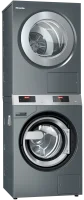 Колонна из профессиональных стиральной и сушильной машины PDW 909 [EL DP DD] 1N AC 230 V 50 Hz темно-серый Miele купить в Ставрополе | Всегда в наличии! | Артикул 11994360 | Официальный сайт